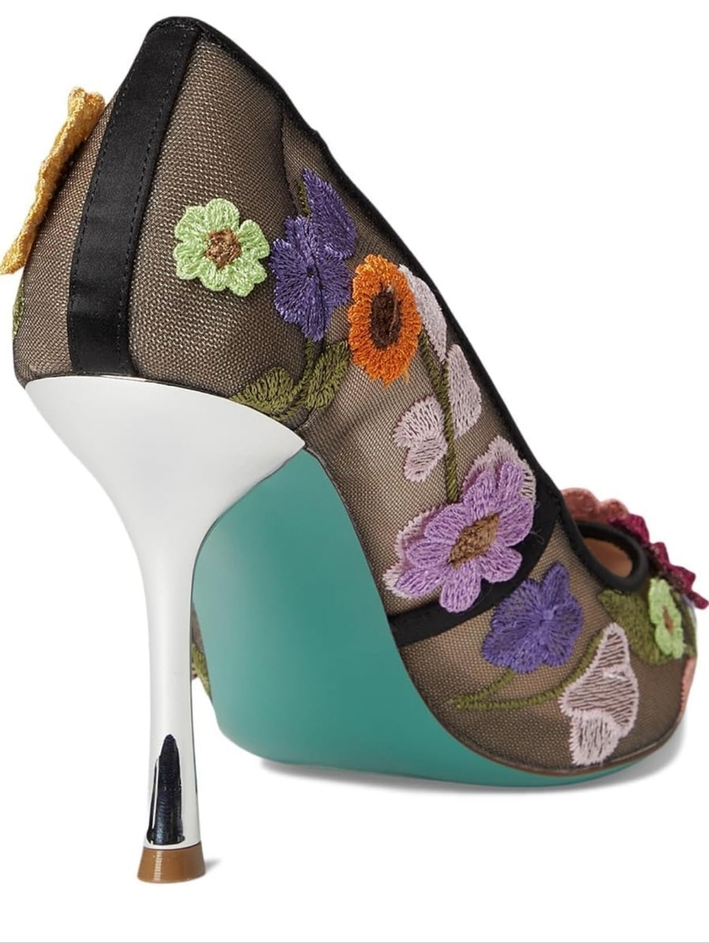 Betsey Johnson SB-Aimey 3-D Floral Pumps - Picture 4 of 11